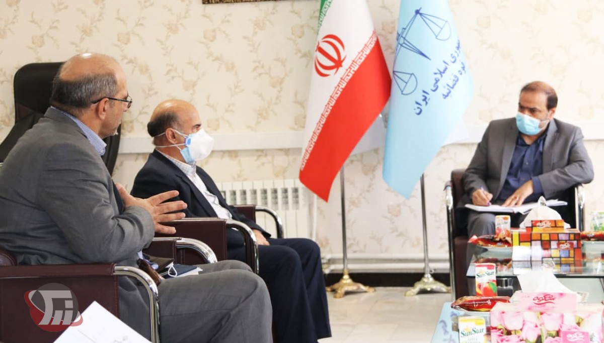 دیدار هیات مدیره کانون با مدیر حفاظت اطلاعات دادگستری لرستان